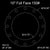 10" Full Face Flange Gasket (w/12 Bolt Holes) - 150 Lbs. - 1/16" Thick Garlock GRAPH-LOCK® Style 3125-SS-HT Flexible Graphite Gasket 316SS Foil High Temperature Version