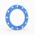 10" Full Face Flange Gasket (w/12 Bolt Holes) - 150 Lbs. - 1/8" Thick Garlock Blue-Gard 3000