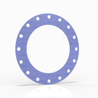 18" Full Face Flange Gasket (w/16 Bolt Holes) - 150 Lbs. - 1/8" Thick Garlock GYLON® Style 3504