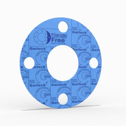 2" Full Face Flange Gasket (w/4 Bolt Holes) - 150 Lbs. - 1/16" Thick Garlock Blue-Gard 3000