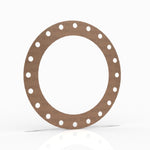 24" Full Face Flange Gasket (w/20 Bolt Holes) - 150 Lbs. - 1/8" Thick Garlock GYLON® Style 3500
