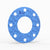 4" Full Face Flange Gasket (w/8 Bolt Holes) - 150 Lbs. - 1/8" Thick Garlock Blue-Gard 3000