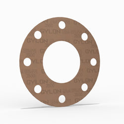 8" Full Face Flange Gasket (w/8 Bolt Holes) - 150 Lbs. - 1/16" Thick Garlock GYLON® Style 3500
