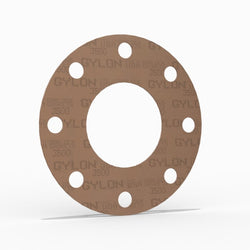 6" Full Face Flange Gasket (w/8 Bolt Holes) - 150 Lbs. - 1/8" Thick Garlock GYLON® Style 3500