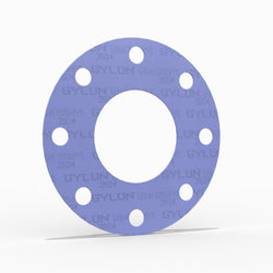 6" Full Face Flange Gasket (w/8 Bolt Holes) - 150 Lbs. - 1/16" Thick Garlock GYLON® Style 3504