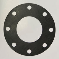 2-1/2" Full Face Flange Gasket (w/8 Bolt Holes) - 300 Lbs. - 1/8" Thick Nitrile (NBR) Buna-N
