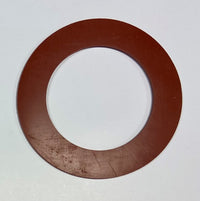 4" Ring Flange Gasket - 300 Lbs. - 1/16" Thick (SBR) Red Rubber