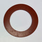 4" Ring Flange Gasket - 300 Lbs. - 1/16" Thick (SBR) Red Rubber