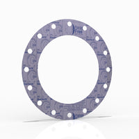 16" Full Face Flange Gasket (w/16 Bolt Holes) - 150 Lbs. - 1/8" Thick Garlock IFG-5500
