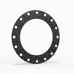 18" Full Face Flange Gasket (w/16 Bolt Holes) - 150 Lbs. - 1/16" Thick Garlock GRAPH-LOCK® Style 3125-SS-HT Flexible Graphite Gasket 316SS Foil High Temperature Version