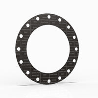 18" Full Face Flange Gasket (w/16 Bolt Holes) - 150 Lbs. - 1/16" Thick Garlock GRAPH-LOCK® Style 3125-SS-HT Flexible Graphite Gasket 316SS Foil High Temperature Version