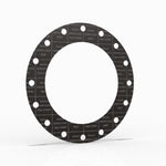 18" Full Face Flange Gasket (w/16 Bolt Holes) - 150 Lbs. - 1/8" Thick Garlock GRAPH-LOCK® Style 3125-SS Flexible Graphite Gasket 316SS Foil Version