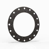 18" Full Face Flange Gasket (w/16 Bolt Holes) - 150 Lbs. - 1/8" Thick Garlock GRAPH-LOCK® Style 3125-SS Flexible Graphite Gasket 316SS Foil Version