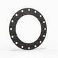 18" Full Face Flange Gasket (w/16 Bolt Holes) - 150 Lbs. - 1/8" Thick Garlock GRAPH-LOCK® Style 3125-SS Flexible Graphite Gasket 316SS Foil Version