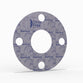 1-1/2" Full Face Flange Gasket (w/4 Bolt Holes) - 150 Lbs. - 1/16" Thick Garlock Blue-Gard 3700