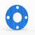 2-1/2" Full Face Flange Gasket (w/4 Bolt Holes) - 150 Lbs. - 1/8" Thick Garlock 3760U