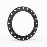 24" Full Face Flange Gasket (w/20 Bolt Holes) - 150 Lbs. - 1/8" Thick Garlock GRAPH-LOCK® Style 3125-SS Flexible Graphite Gasket 316SS Foil Version