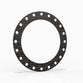 24" Full Face Flange Gasket (w/20 Bolt Holes) - 150 Lbs. - 1/8" Thick Garlock GRAPH-LOCK® Style 3125-SS Flexible Graphite Gasket 316SS Foil Version