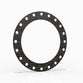 20" Full Face Flange Gasket (w/20 Bolt Holes) - 150 Lbs. - 1/16" Thick Garlock GRAPH-LOCK® Style 3125-SS-HT Flexible Graphite Gasket 316SS Foil High Temperature Version