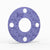 1-1/2" Full Face Flange Gasket (w/4 Bolt Holes) - 300 Lbs. - 1/8" Thick Garlock Blue-Gard 3700