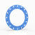 12" Full Face Flange Gasket (w/16 Bolt Holes) - 300 Lbs. - 1/16" Thick Garlock Blue-Gard 3000