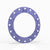 12" Full Face Flange Gasket (w/16 Bolt Holes) - 300 Lbs. - 1/8" Thick Garlock Blue-Gard 3300