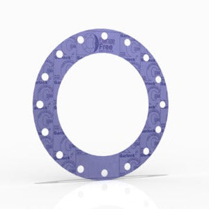 12" Full Face Flange Gasket (w/16 Bolt Holes) - 300 Lbs. - 1/8" Thick Garlock Blue-Gard 3300