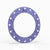 10" Full Face Flange Gasket (w/16 Bolt Holes) - 300 Lbs. - 1/16" Thick Garlock Blue-Gard 3700