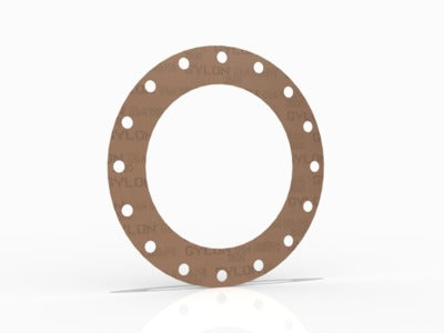 6" Full Face Flange Gasket (w/12 Bolt Holes) - 300 Lbs. - 1/8" Thick Garlock GYLON® Style 3500