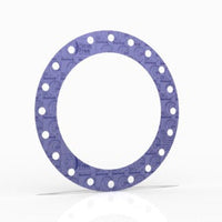 14" Full Face Flange Gasket (w/20 Bolt Holes) - 300 Lbs. - 1/8" Thick Garlock Blue-Gard 3700