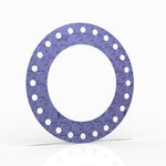 18" Full Face Flange Gasket (w/20 Bolt Holes) - 300 Lbs. - 1/8" Thick Garlock Blue-Gard 3700
