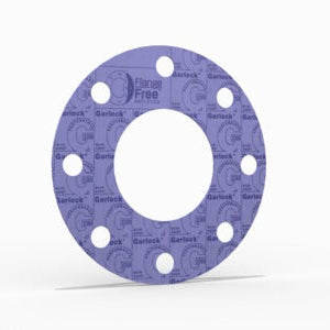 3-1/2" Full Face Flange Gasket (w/8 Bolt Holes) - 300 Lbs. - 1/8" Thick Garlock Blue-Gard 3700