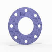 2" Full Face Flange Gasket (w/8 Bolt Holes) - 300 Lbs. - 1/8" Thick Garlock Blue-Gard 3300