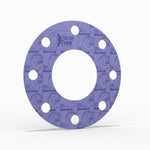 3" Full Face Flange Gasket (w/8 Bolt Holes) - 300 Lbs. - 1/8" Thick Garlock Blue-Gard 3700