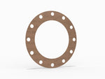 2-1/2" Full Face Flange Gasket (w/8 Bolt Holes) - 300 Lbs. - 1/8" Thick Garlock GYLON® Style 3500