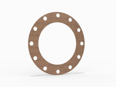 2-1/2" Full Face Flange Gasket (w/8 Bolt Holes) - 300 Lbs. - 1/8" Thick Garlock GYLON® Style 3500