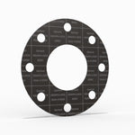 3-1/2" Full Face Flange Gasket (w/8 Bolt Holes) - 150 Lbs. - 1/16" Thick Garlock GRAPH-LOCK® Style 3125-SS-HT Flexible Graphite Gasket 316SS Foil High Temperature Version