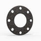4" Full Face Flange Gasket (w/8 Bolt Holes) - 150 Lbs. - 1/8" Thick Garlock GRAPH-LOCK® Style 3125-SS Flexible Graphite Gasket 316SS Foil Version