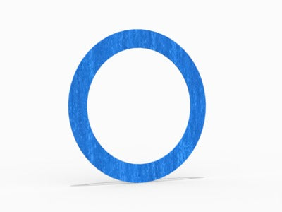 1" Ring Flange Gasket - 300 Lbs. - 1/8" Thick Garlock 3760U