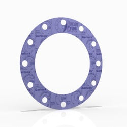 10" Full Face Flange Gasket (w/12 Bolt Holes) - 150 Lbs. - 1/8" Thick Garlock Blue-Gard 3300