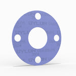 1/2" Full Face Flange Gasket (w/4 Bolt Holes) - 300 Lbs. - 1/16" Thick Garlock GYLON® Style 3504