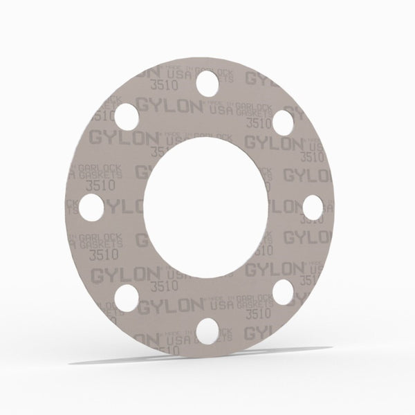 2-1/2" Full Face Flange Gasket (w/8 Bolt Holes) - 300 Lbs. - 1/8" Thick Garlock GYLON® Style 3510