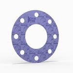4" Full Face Flange Gasket (w/8 Bolt Holes) - 300 Lbs. - 1/8" Thick Garlock Blue-Gard 3300
