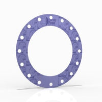 16" Full Face Flange Gasket (w/16 Bolt Holes) - 150 Lbs. - 1/8" Thick Garlock Blue-Gard 3300
