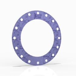 16" Full Face Flange Gasket (w/16 Bolt Holes) - 150 Lbs. - 1/8" Thick Garlock Blue-Gard 3300
