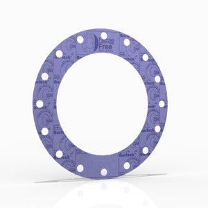 16" Full Face Flange Gasket (w/16 Bolt Holes) - 150 Lbs. - 1/8" Thick Garlock Blue-Gard 3300