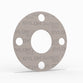 1/2" Full Face Flange Gasket (w/4 Bolt Holes) - 150 Lbs. - 1/8" Thick Garlock GYLON® Style 3510