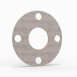 3" Full Face Flange Gasket (w/4 Bolt Holes) - 150 Lbs. - 1/8" Thick Garlock GYLON® Style 3510