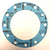10" Full Face Flange Gasket (w/12 Bolt Holes) - 150 Lbs. - 1/16" Thick Durlon 7950