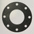 3-1/2" Full Face Flange Gasket (w/8 Bolt Holes) - 150 Lbs. - 1/8" Thick Neoprene